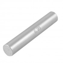 Gray 8.99mm Diameter Tungsten Carbide Plug Pin Gage Gauge w Holder Box