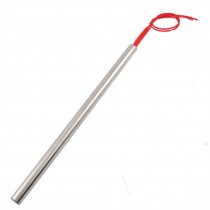 11.4" Red Two Wire Cartridge Heater 600W 110V 16mm x 290mm