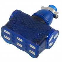 AC 250V 10A 2 Pin US 3 Pin AU 5 Outlet Rewirable Industrial Socket Connector