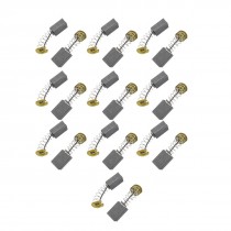 20 Pcs Spring 31/64" x 5/14" x 15/64" CB411 Carbon Brushes for Makita Motor