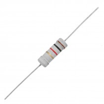 2W 1K Ohm Through Hole Carbon Film Resistors 200 Pcs