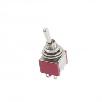 AC 250V/2A 125V/5A 6 Terminals On-On 2 Position DPDT Toggle Switch