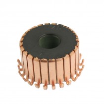 23.2mm OD 16.5mm Height 24 Tooth Copper Shell Mounted On Armature Commutator