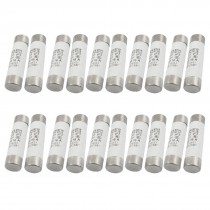 20 Pcs RO16 Series 500V 16A Cylinder Cap Ceramic Fast Blow Fuse Links 14x51mm