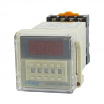 DH48S-11 Power on Time Delay Relay 11-Pin DPDT 0.01S-99H99M AC/DC24V w Socket