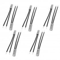 10 Pcs Bimetal Temperature Control Switch Thermostat 70C NC KSD9700