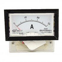 Measure Instrument DC 0-30A Analog Panel Ammeter 85C17