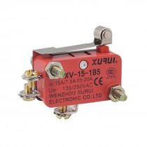 Screw Terminals Roller Hinge Lever SPDT Micro Switch
