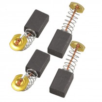 4 Pcs Electric Motor Carbon Brushes 15/64 x 9/25 x 33/64