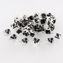 40Pcs 7x7x8mm Panel Momentary Tactile Tact Push Button Switch 2-Pin DIP