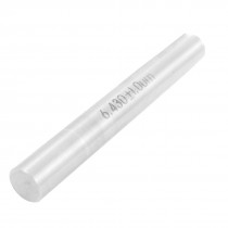 Hole Measuring 6.43mmx50mm Pin Gauge w Clear Storage Cylinder Box