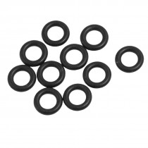 10 Pcs 11mm x 2.5mm Mechanical Rubber O Ring Oil Seal Gaskets