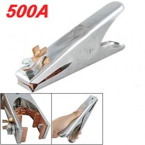 500A Spring Loaded Metal Welding Earth Clamp Alligator 
