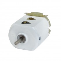 DC 1.5V 400mA 9000RPM 2mm Shaft Flat Motor 130 White for DIY
