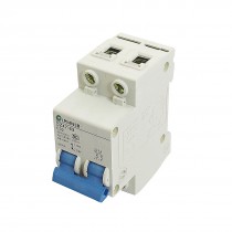 DZ47-63 C32 32A 230/400VAC 6000A Breaking Capacity 2 Poles Circuit Breaker