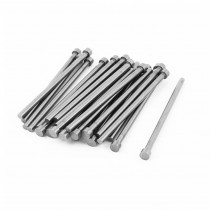 100mmx5mmx8mm Silver Gray Steel Straight Ejector Pin Punching Punches