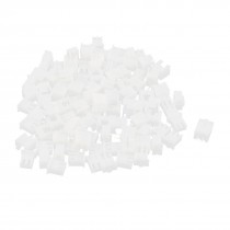 100pcs White XH2 54 2P Connectors 2 54mm Female Pin Header Housing