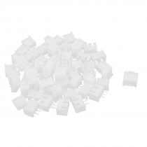 60pcs White XH2 54 3P Connectors 2 54mm Female Pin Header Housing