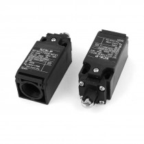 Parallel Roller Plunger Momentary Limit Switch AC380V 10 4A 500V Ui 2pcs