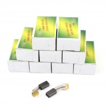 20 Pcs 14mmx8mmx5mm Spring Type Electric Motor Carbon Brushes Power Tool