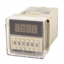 DH48S s AC 200 220 240V 0 01S 990H 8 Pin Adjustable Time Delay Timer Relay