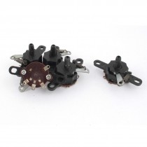 5 Pcs Electric Wall Fan Latching 3 Speed Rotary Pull Cord Switch