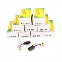 20 Pcs Spring Type Electric Drill Motor Power Tool Carbon Brushes 17mmx11mmx5mm