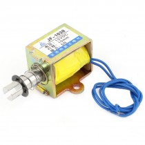 DC12V 10mm 5N Open Frame Linear Motion Pull Type Solenoid Electromagnet Actuator