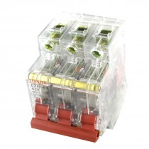 AC 400V 20A 3P Transparent Miniature Mini Circuit Breaker