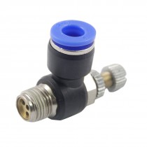 Air Pneumatic Piping Speed Controller Push In Connector 6mm Zhnds