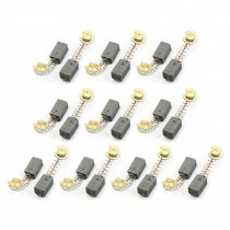 20 Pcs 13mm x 7mm x 6.5mm Motor Carbon Fibre Brush Repalcement