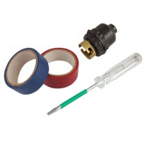 Electric Slotted Tip Testing Pen + Tape + Bulb Holder