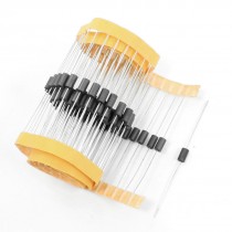 3.5mm x 6mm x 0.8mm Axial Lead Ferrite Beads Inductors 100 Pcs