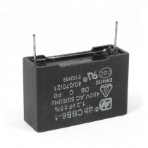 Polypropylene Film AC Motor Running Capacitor 1.2uF 5% 450V CBB61