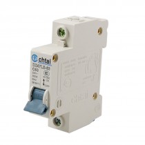 Overload Protection AC 230V 63A 1 Pole MCB Miniature Circuit Breaker