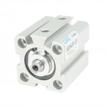 20mm Bore Diameter 20mm Stroke Single Rod Aluminum Alloy Air Cylinder SDA20x20