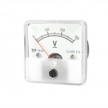Class 2.5 Analog Voltage Panel Meter Voltmeter DC 0V-300V