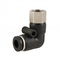 6mm Push In Quick Fittings 9.5mm Thread Elbow Connector