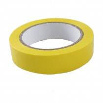 PVC Electrical Wire Insulating Tape Roll Yellow 71mm x 17mm