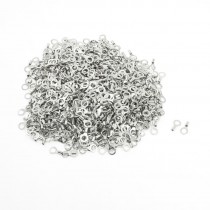 1000 Pcs RNB1.25-5 Ring Tongue Type Non Insulated Terminals for AWG 22-16