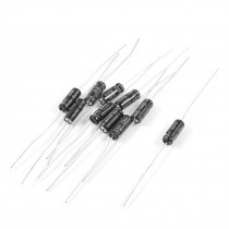 10 Pieces 5mm x 12mm 10UF 50V 105C Aluminum Electrolytic Capacitor
