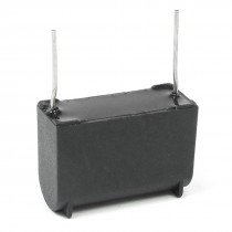 Black Plastic Induction Cooker Capacitor Radial Lead Capacitor 4uF 275V AC