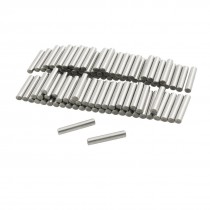 100 Pcs Stainless Steel 2.95mm x 15.8mm Dowel Pins Fasten Elements