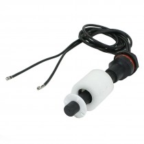 Fish Tank 19 x 18mm Black Wire Water Level Sensor Horizontal Floating Switch