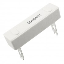 Wire Wound Ceramic Cement Power Resistor 68 Ohm 30W