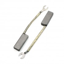 2 x Power Tool Motor Carbon Brush Replacements 8 x 10 x 32mm