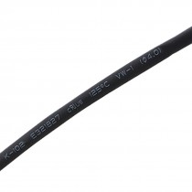 4mm Dia. Heat Shrinkable Tube Shrink Tubing 6M 19.7ft Black