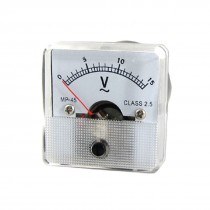 MP-45 Fine Adjustable Dial Panel Voltmeter AC 0-15V