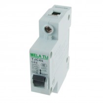 Overload Protector Circuit Breaker 1P 63A 230/400VAC 2.5kA