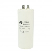 Washers White Motor Running Capacitor 60uF AC 450V CBB60